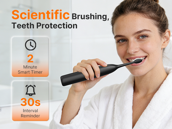 2-Minute Smart Timer 30s Interval Reminder