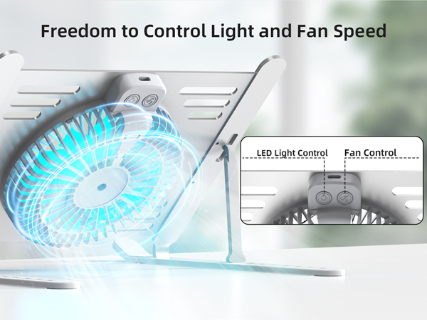 Laptop Cooling Stand with Fan