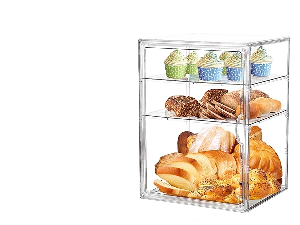 pastry cupcake display case cookie display bakery display case
