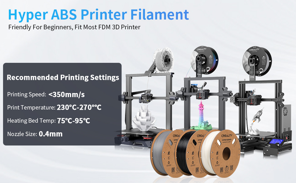 1.75 abs filament Creality