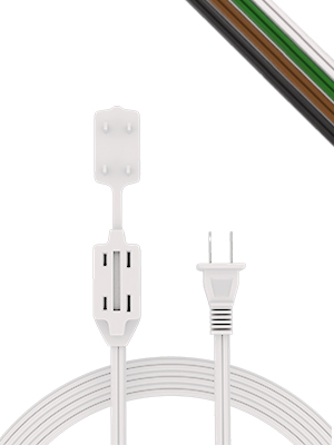 extension cord white indoor extension cord 6feet