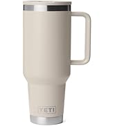 YETI Rambler 40 oz Travel Mug with Flip Straw Lid – Stainless Steel, Vacuum Insulated, Leakproof,...