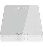 INEVIFIT Premium Bathroom Scale, Highly Accurate Digital Bathroom Body Scale, Measures Weight up ...