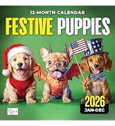 2026 Wall Calendar, Funny Dog Calendar 12 Month Planner - Big Large Wall Calendar for Office, Des...