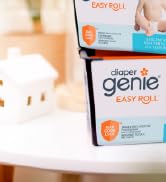Diaper Genie Easy Roll Refill | 18 Bags Per Refill | Holds Up to 846 Newborn Diapers | Odor Contr...