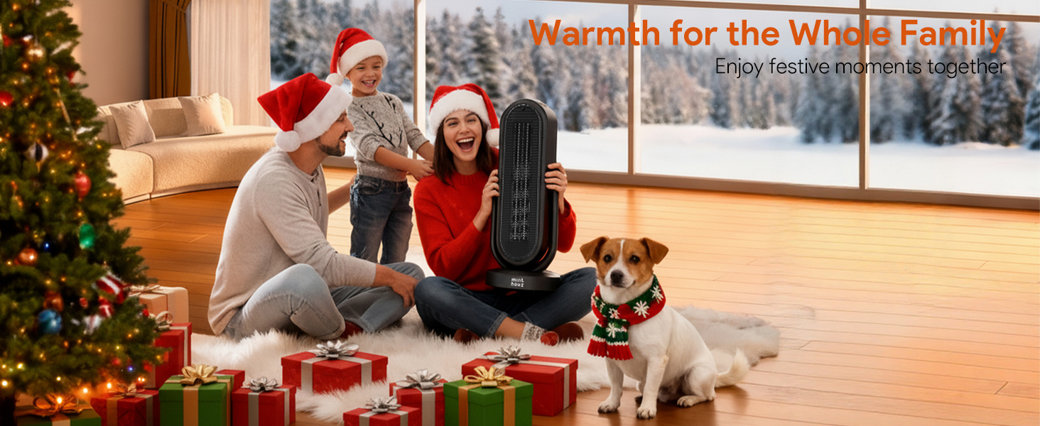 1500W Space Heater Minthouz Winter gift