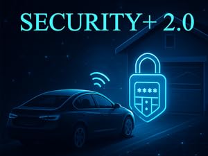Security 2.0+ for enhanced safety and peace of mind with your garage opener.