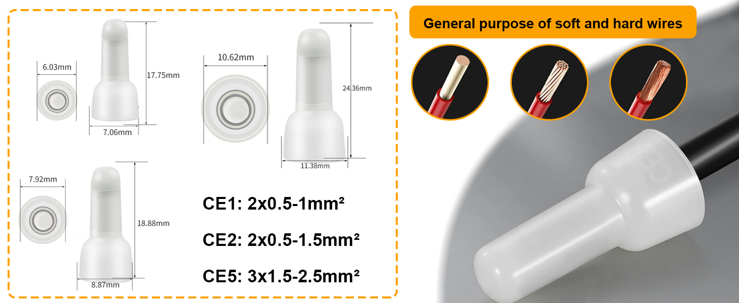 close end crimp