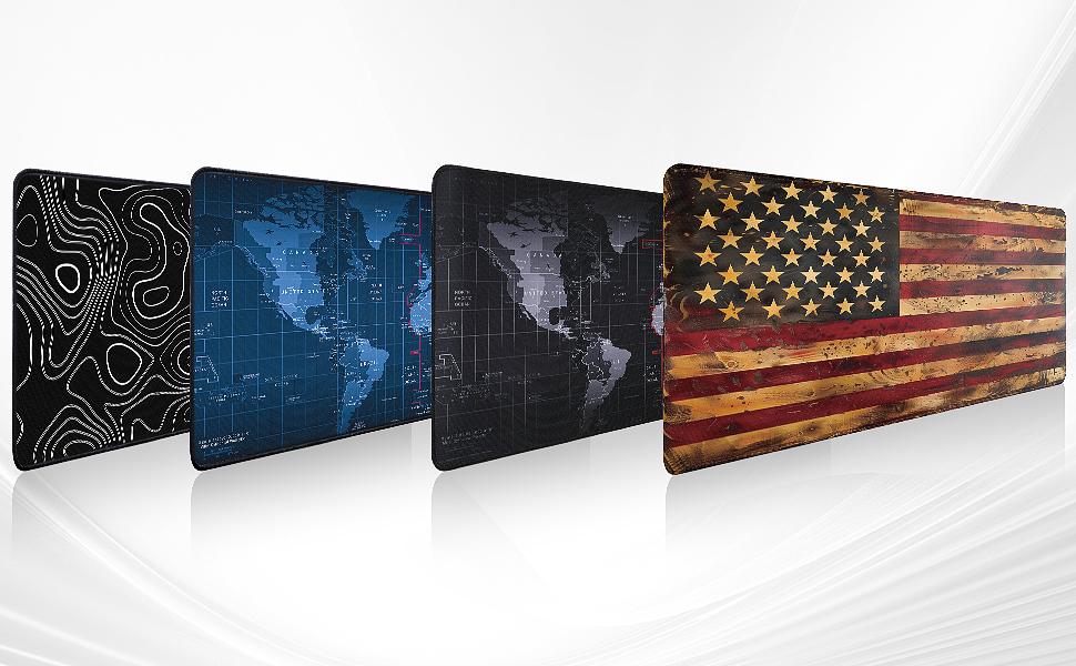 Multiple color patterns available for selection