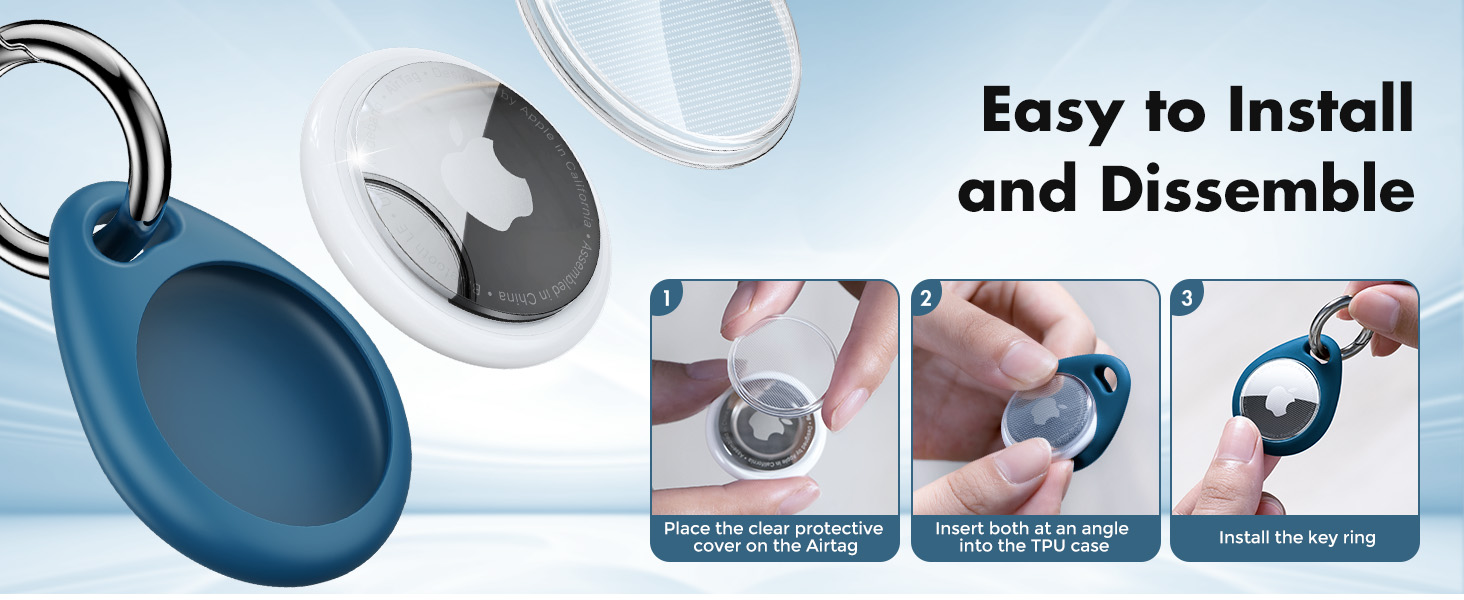 Air Tags 4 Pack Apple Holder