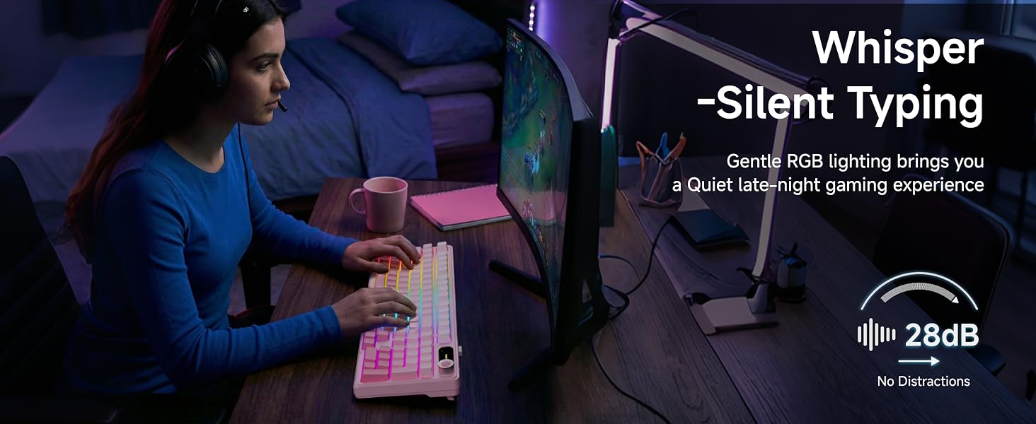 wireless keyboard gaming pink gaming keyboard light up keyboard wireless