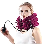 Neck Stretcher, Neck Traction Device, Cervical Traction Device for Neck Pain Relief, Neck Brace A...