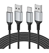 Adiceve USB to USB C Cable 3FT, 2-Pack Type C Cable Fast Charging, Braided 3FT USBA to USBC Cable...