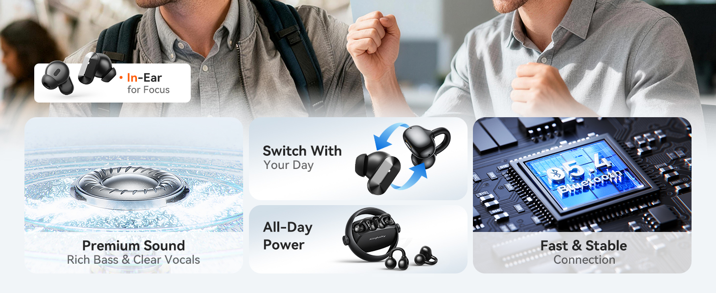 open ear earbuds