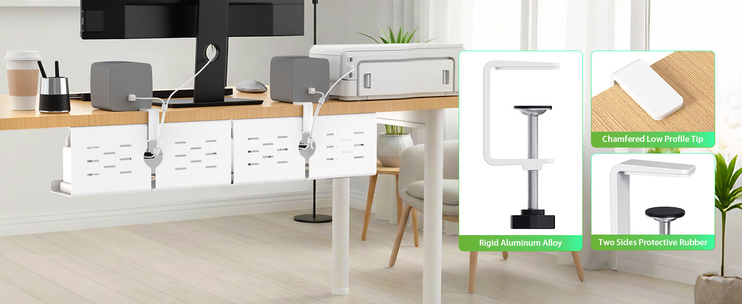 White Cable Management Tray-6