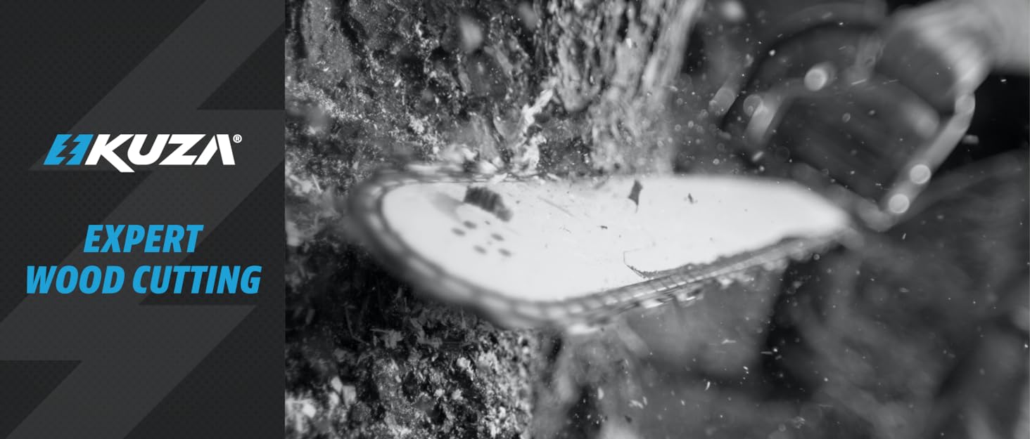 KUZA - Chainsaw Chains, Expert wood cutting