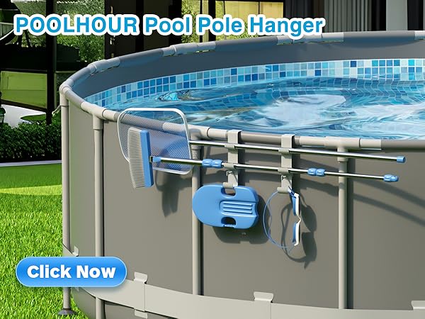 pool pole hanger