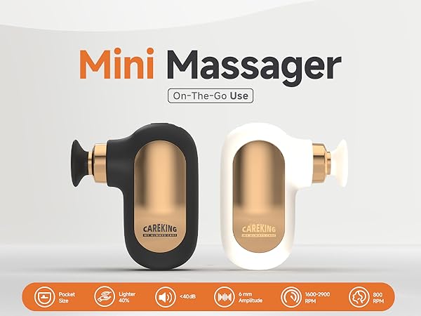 mini massage gun travel size
