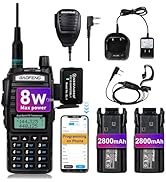 Baofeng UV-82 Baofeng Radio High Power Ham Radio Handheld with Wireless Programmer,Walkie Talkies...