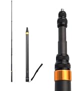 Jakoly 2.9m/114.2in Carbon Fiber Invisible Selfie Stick for Insta360 X5/X4/X3/ONE RS/ONE X, Light...