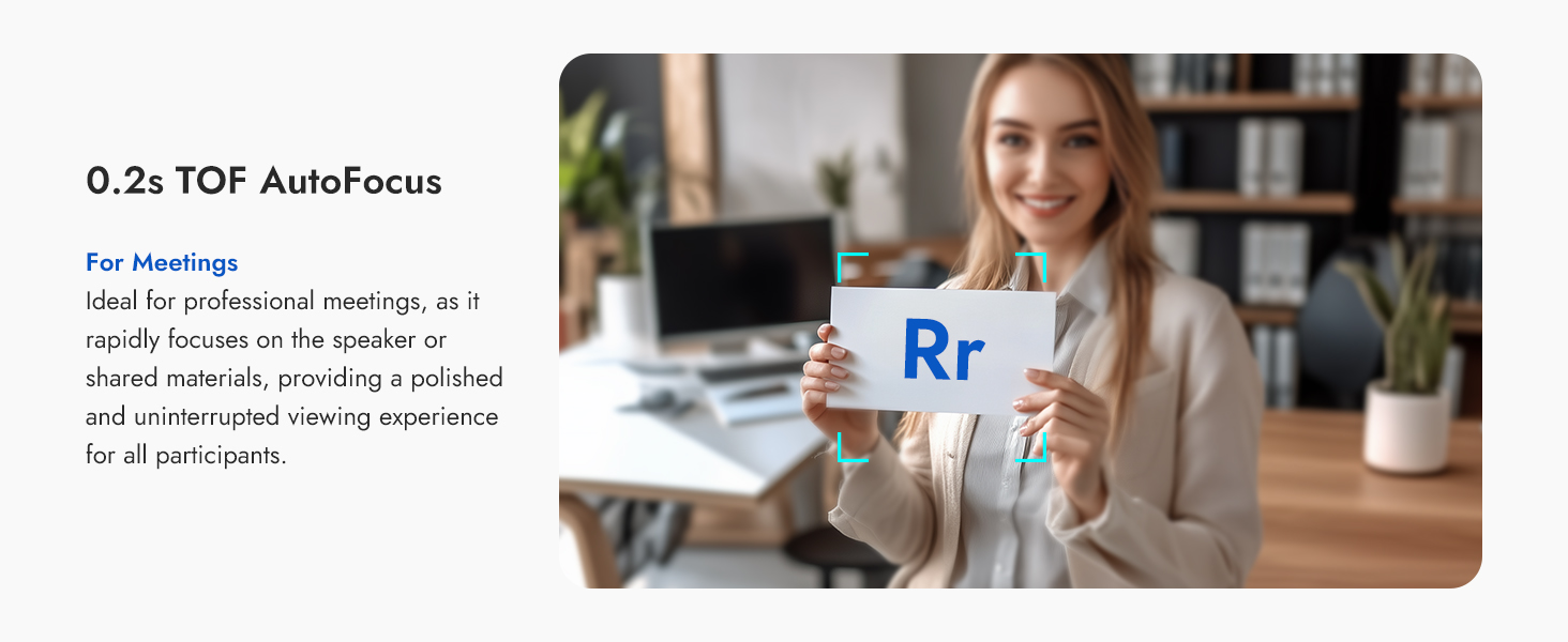 0.2s TOF Autofocus web cam