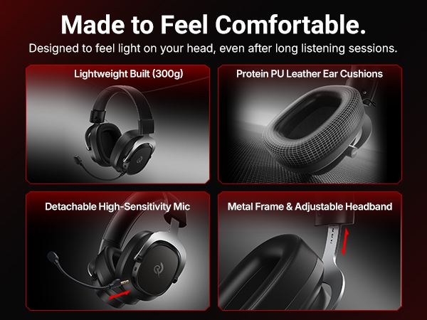 Comfortable fit