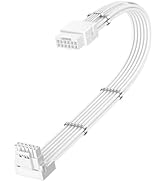 Fasgear PCIE 5.0/5.1 16pin GPU Extension Cable - 12V-2x6/12VHPWR Adapter (12+4) pin Male to Femal...