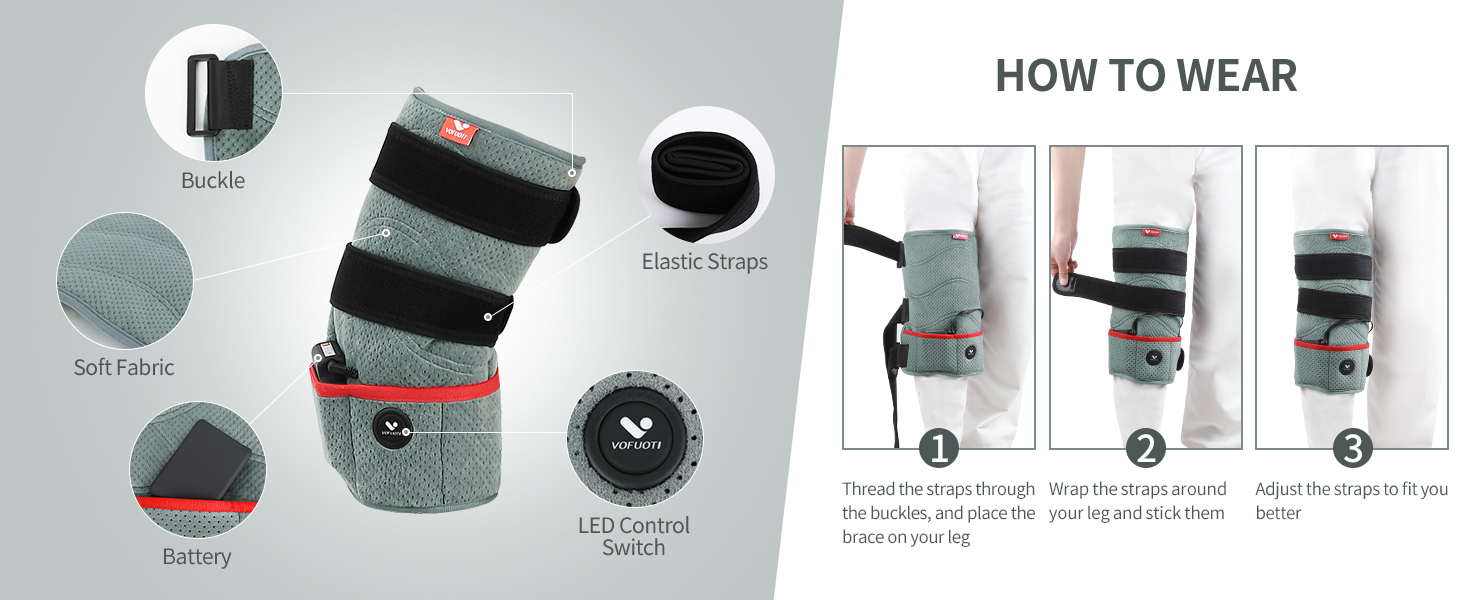 heated leg support