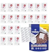 Wallaby 2500cc Oxygen Absorbers - 20 Count (Individually Sealed) - for Long Term Food Storage &amp; S...