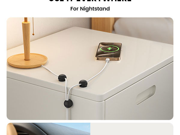 cable clips for desk cable holder cable organizer desk nightstand cord clips