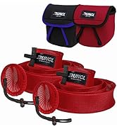 RUNCL Fishing Rod Sleeves &amp; Reel Bags, Spinning/Casting Rod Socks &amp; Spinning/Baitcasting Reel Cov...