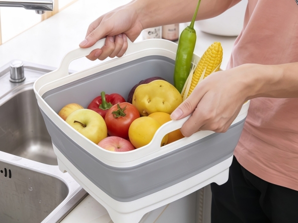 Kitchen Camping Dish Tub for Vegetable Washing and Beverage Tubs