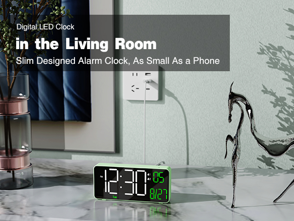 clock for bedroom