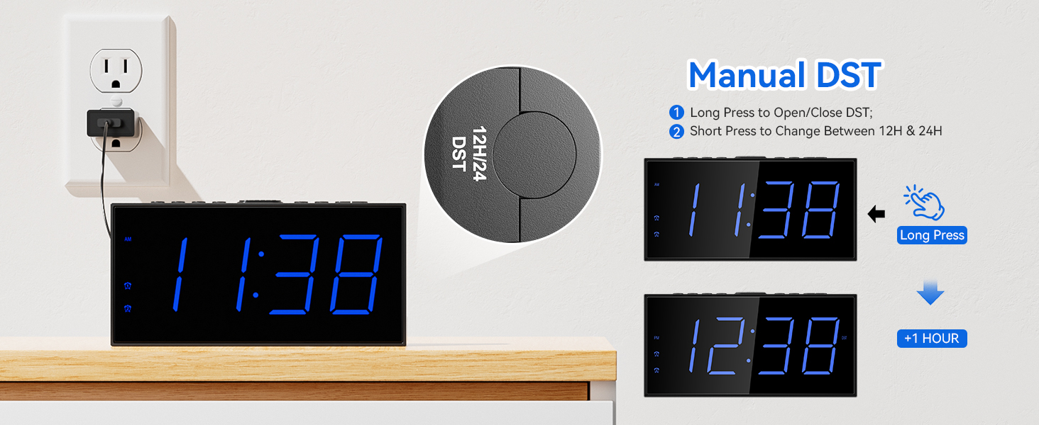 digital alarm clock