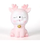 H&amp;W Cute Deer Money Bank, Unbreakable Piggy Bank,Money Box Coin Bank(Small Bell)