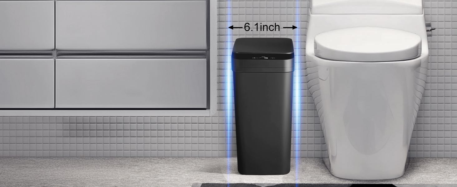 automatic trash can
