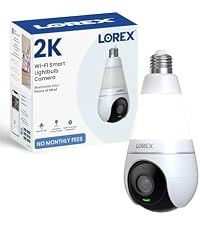 Lorex Classic App | 2K Dual Lens Indoor Pan-Tilt Wi-Fi Security Camera | Color Night Vision | Smart ...
