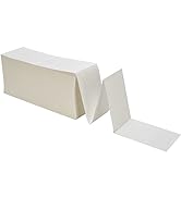 MFLABEL 2 Stacks Fanfold 4" x 6" Direct Thermal Labels White Perforated Zebra Shipping Labels (2,...