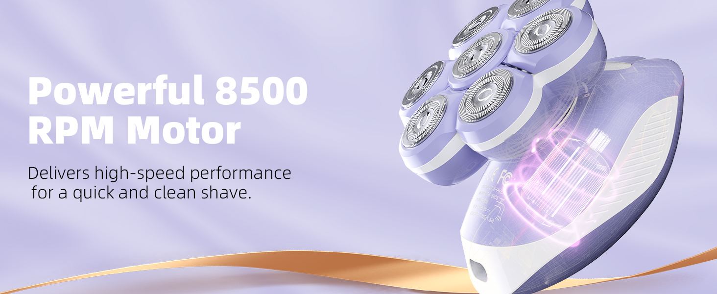 Electric razor for women