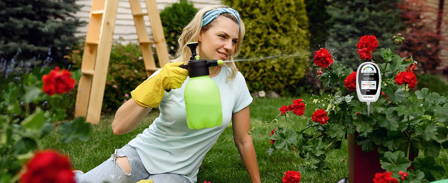 2In1 Soil Meter for Gardening