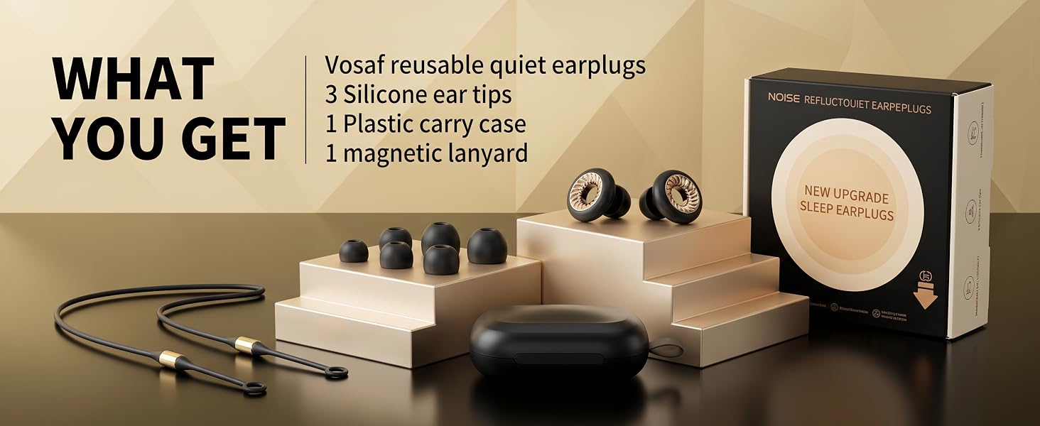 Reusable Silicone Earplugs