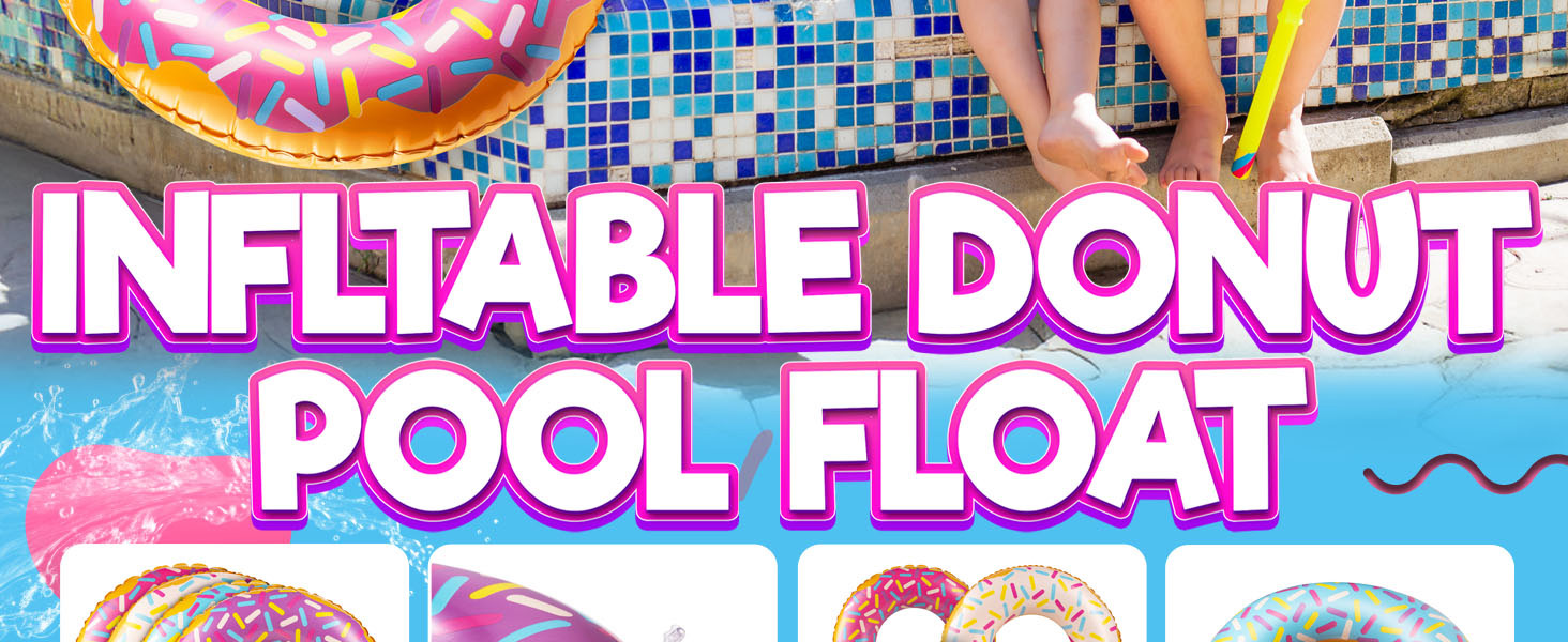donut pool float donut decorations pool floats kids pool inflatables for kids pool tubes for kids