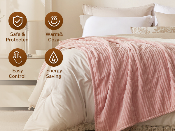 heating throw blanket