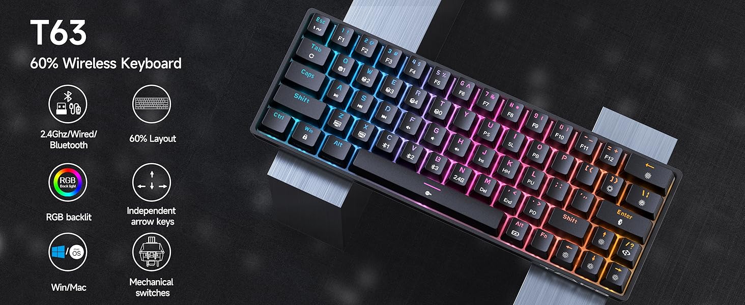 Wireless Mechanical Keyboard