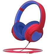 ZIHNIC Wired Kids Headphones, Safe 85dB Volume Limit for Boys & Girls, Comfortable Earpads, Folda...