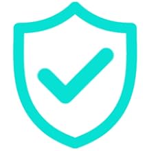 A turquoise shield-shaped icon with a white checkmark inside, symbolizing protection, security, or approval.