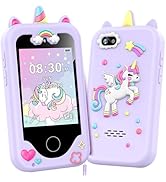 Kids Smart Phone for Girls, Christmas Birthday Gifts for Girls Age 3-10 Kids Toys Cell Phone, 2.8...