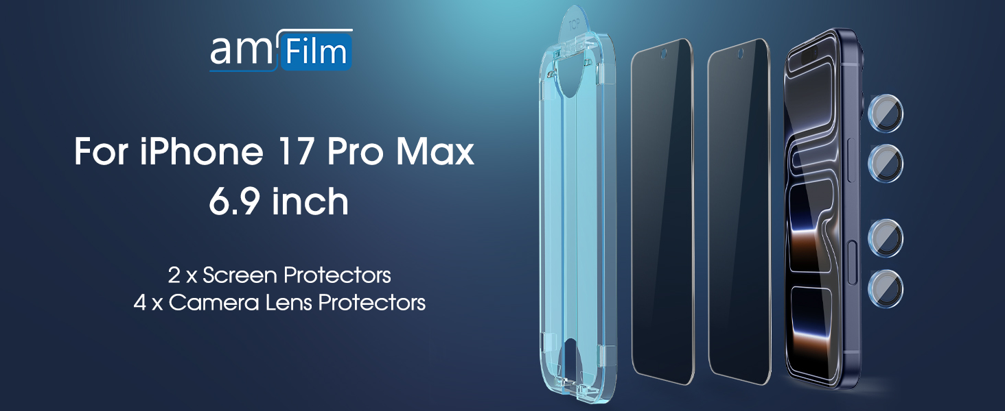iphone 17 pro max privacy screen protector