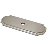 khtumeware 10 Pack Backplate for Cabinet Knobs Brushed Satin Nickel Cabinet Hardware Knob Backpla...