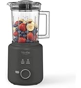 Martha Stewart?Countertop Blender, 50oz?Glass Jar, 6 Stainless Steel Blades 3 Speeds &amp; 5 Presets,...